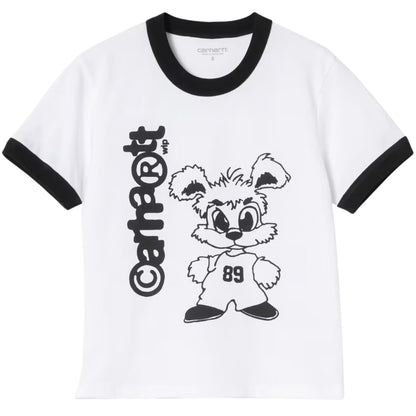 Maglietta Carhartt WIP S/S IP Ringer Tee BIANCO