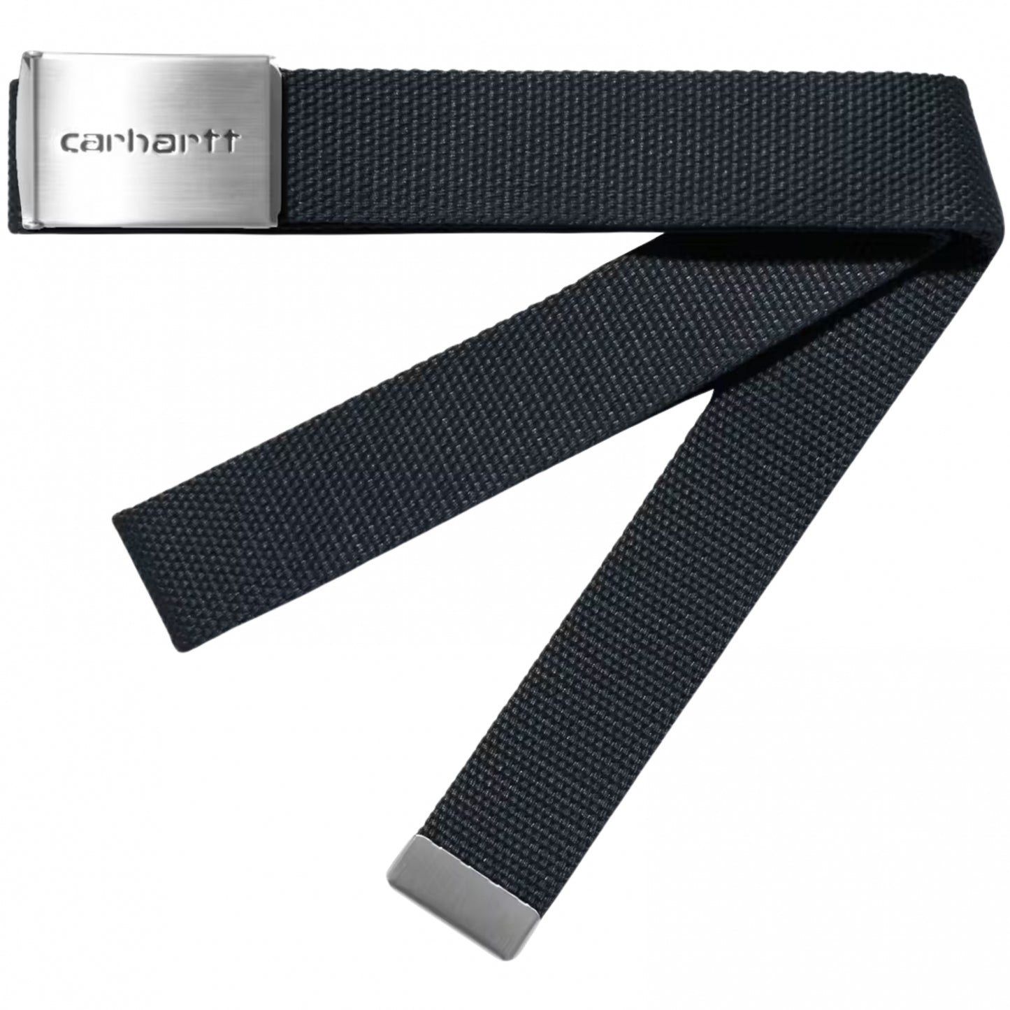 Cintura Carhartt WIP Clip Belt Chrome BLU