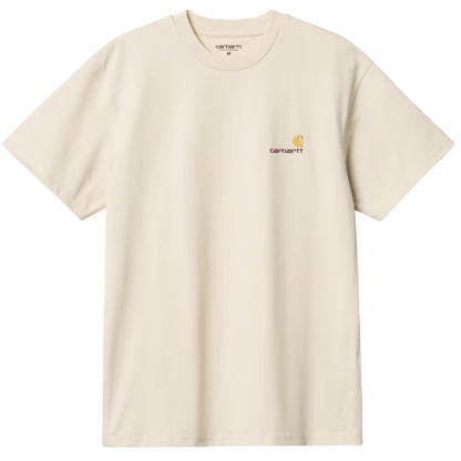 Maglietta Carhartt WIP SS American Script Tee BEIGE