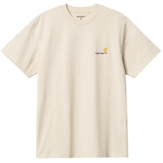 Maglietta Carhartt WIP SS American Script Tee BEIGE