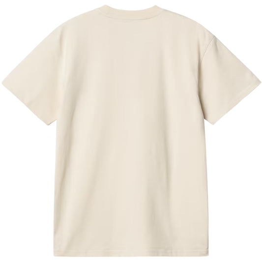 Maglietta Carhartt WIP SS American Script Tee BEIGE