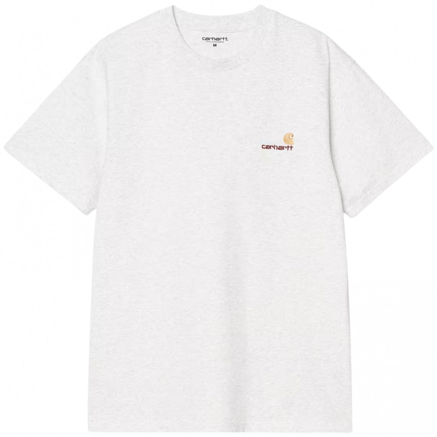 Maglietta Carhartt WIP SS American Script Tee GRIGIO