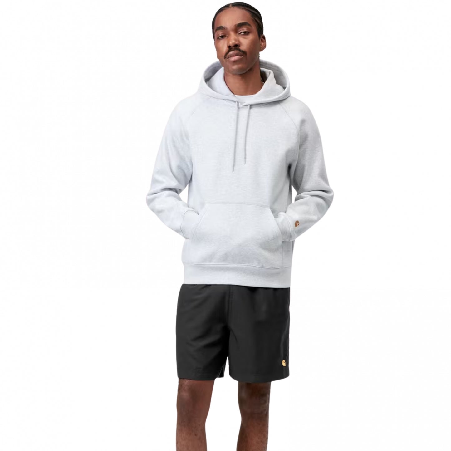 Costume Carhartt WIP Chase Swim Trunks NERO