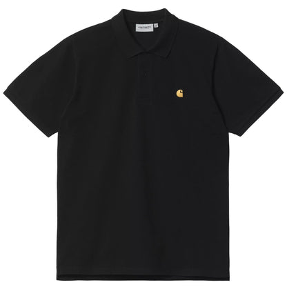 Polo Carhartt WIP SS Chase Pique Polo NERO