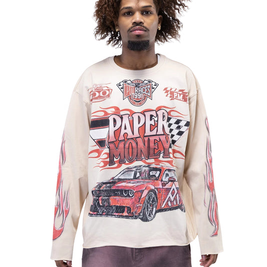 Maglietta Paper Money PM Races CREMA
