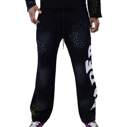 Pantalone Paper Money Paper Sweatpants NERO