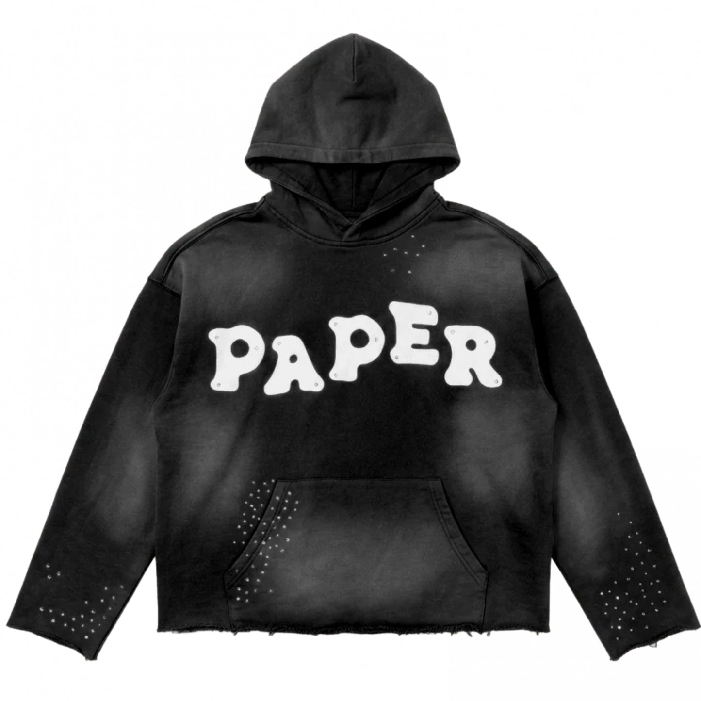 Felpa Paper Money Paper Hoodie NERO
