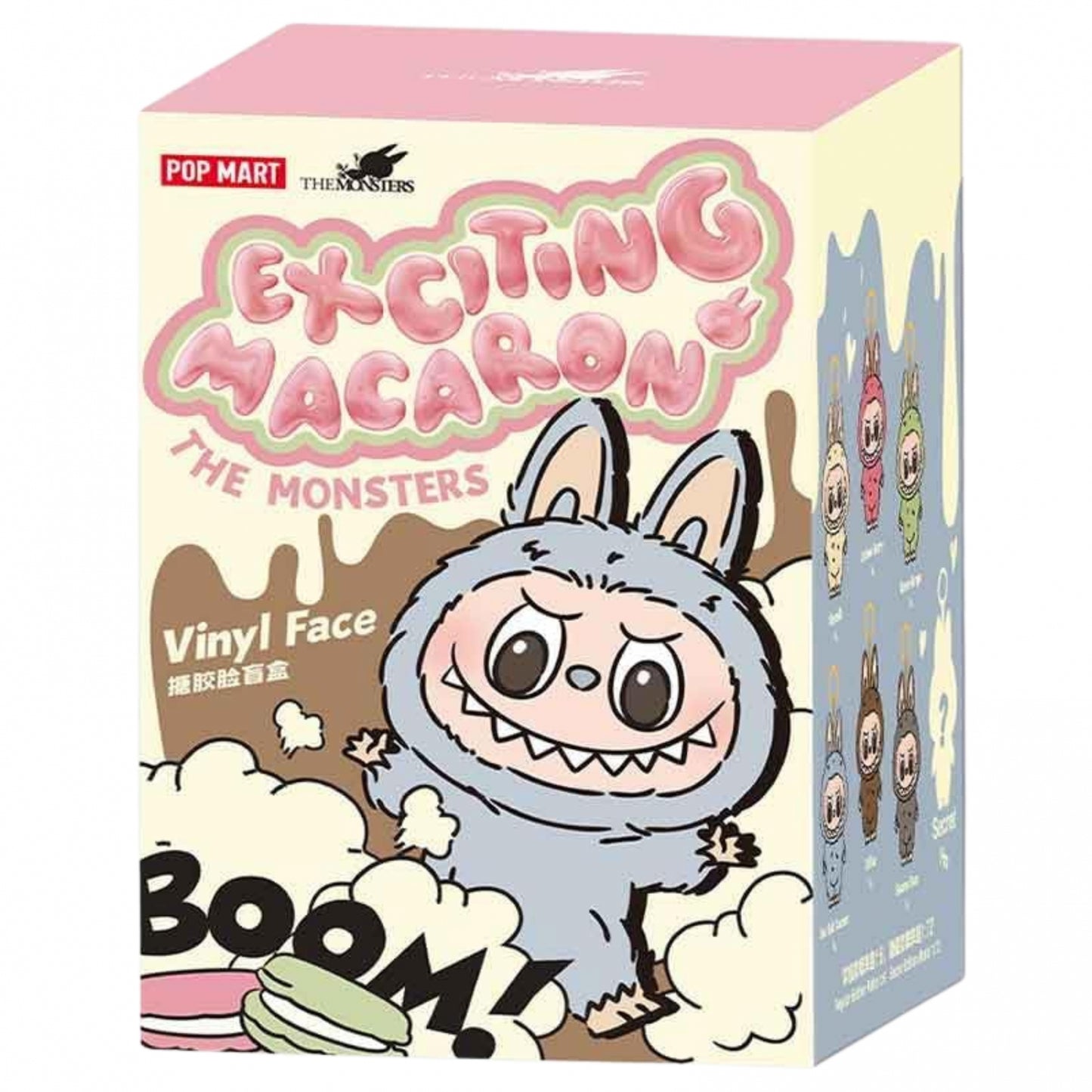 Pop Mart Labubu The Monsters Tasty Macarons Blind ROSA