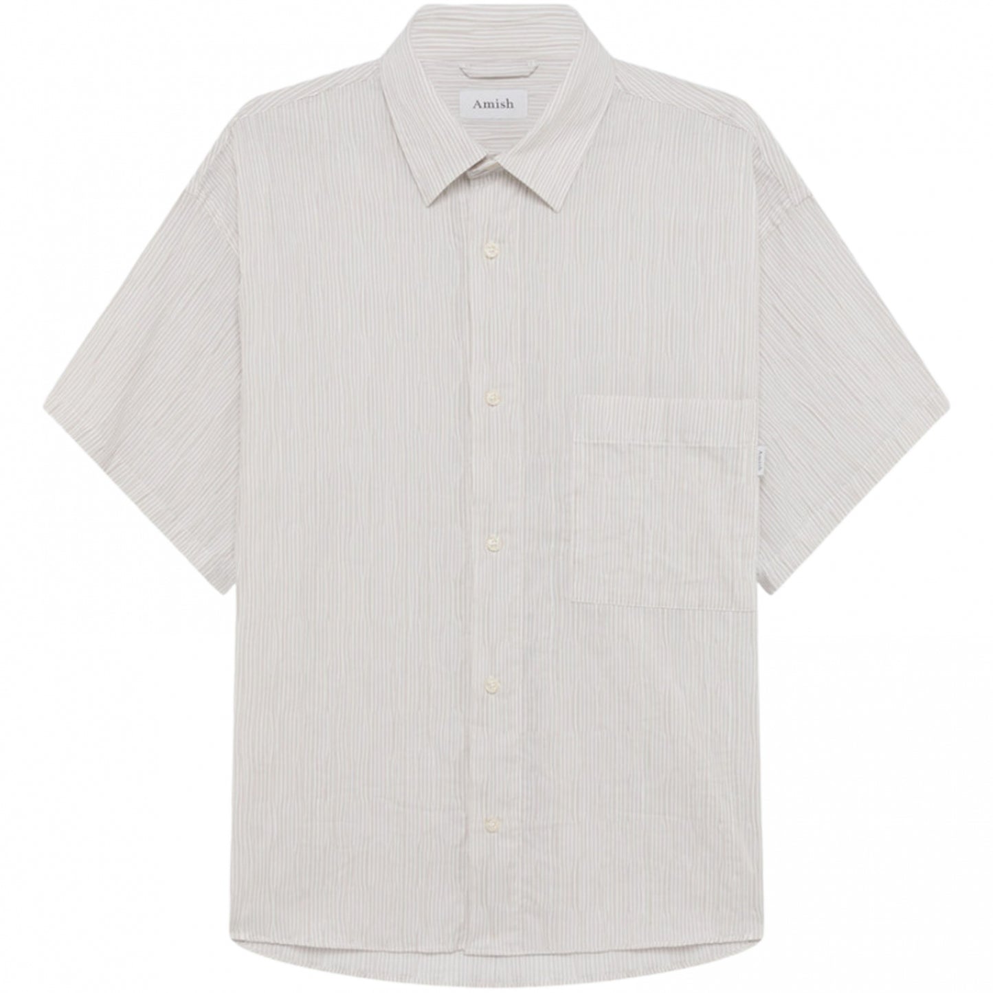 Camicia Amish Shirt SS Dropped UNICO
