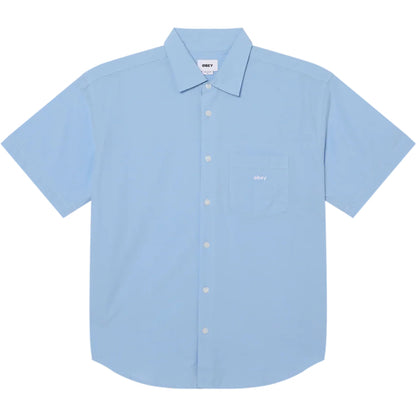 Camicia Obey Bigwig Jamie Woven BLU