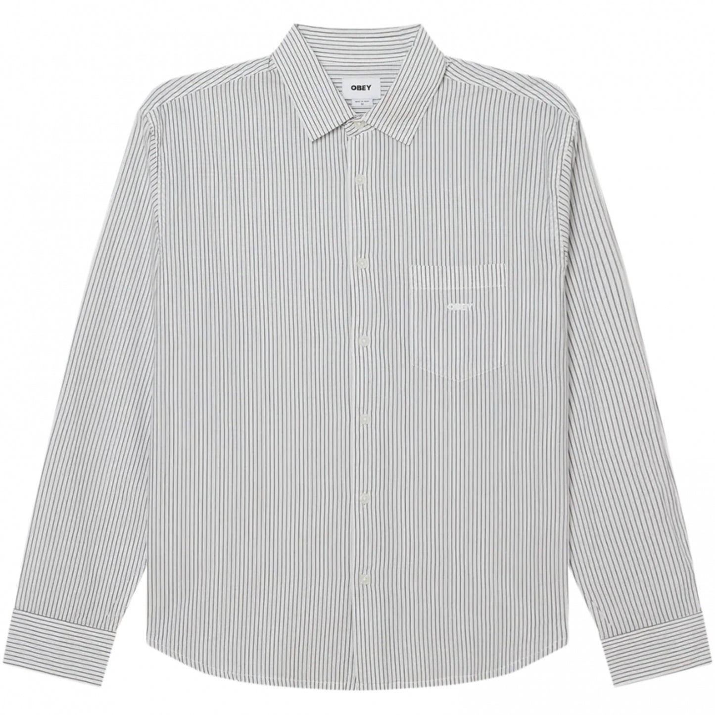 Camicia Obey Isaac Woven NERO