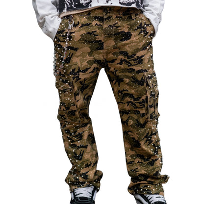 Pantalone Paper Money Pearl Crystal Camo Pants CAMOUFLAGE