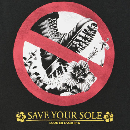 Canotta Deus Ex Machina Save Your Sole Muscle NERO