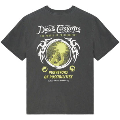 Maglietta Deus Ex Machina Out Of Reach Tee NERO