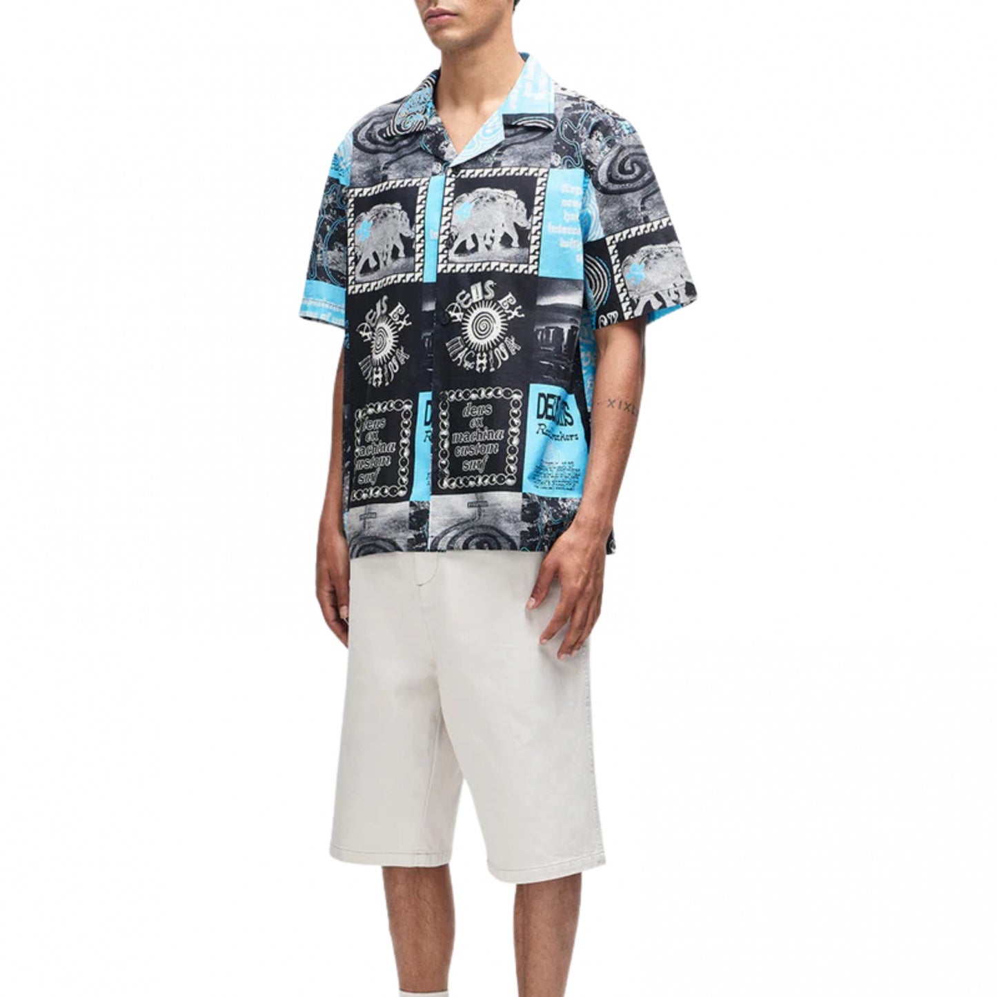 Camicia Deus Ex Machina Washed Away Shirt UNICO