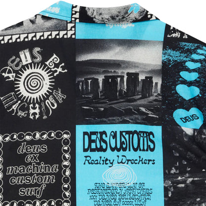 Camicia Deus Ex Machina Washed Away Shirt UNICO