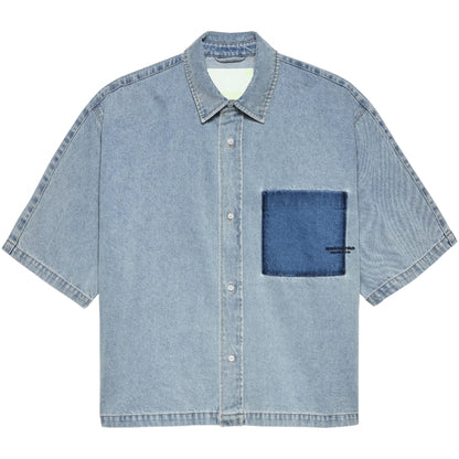 Camicia NASA Lyocell Short Sleeves BLU