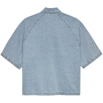 Camicia NASA Lyocell Short Sleeves BLU