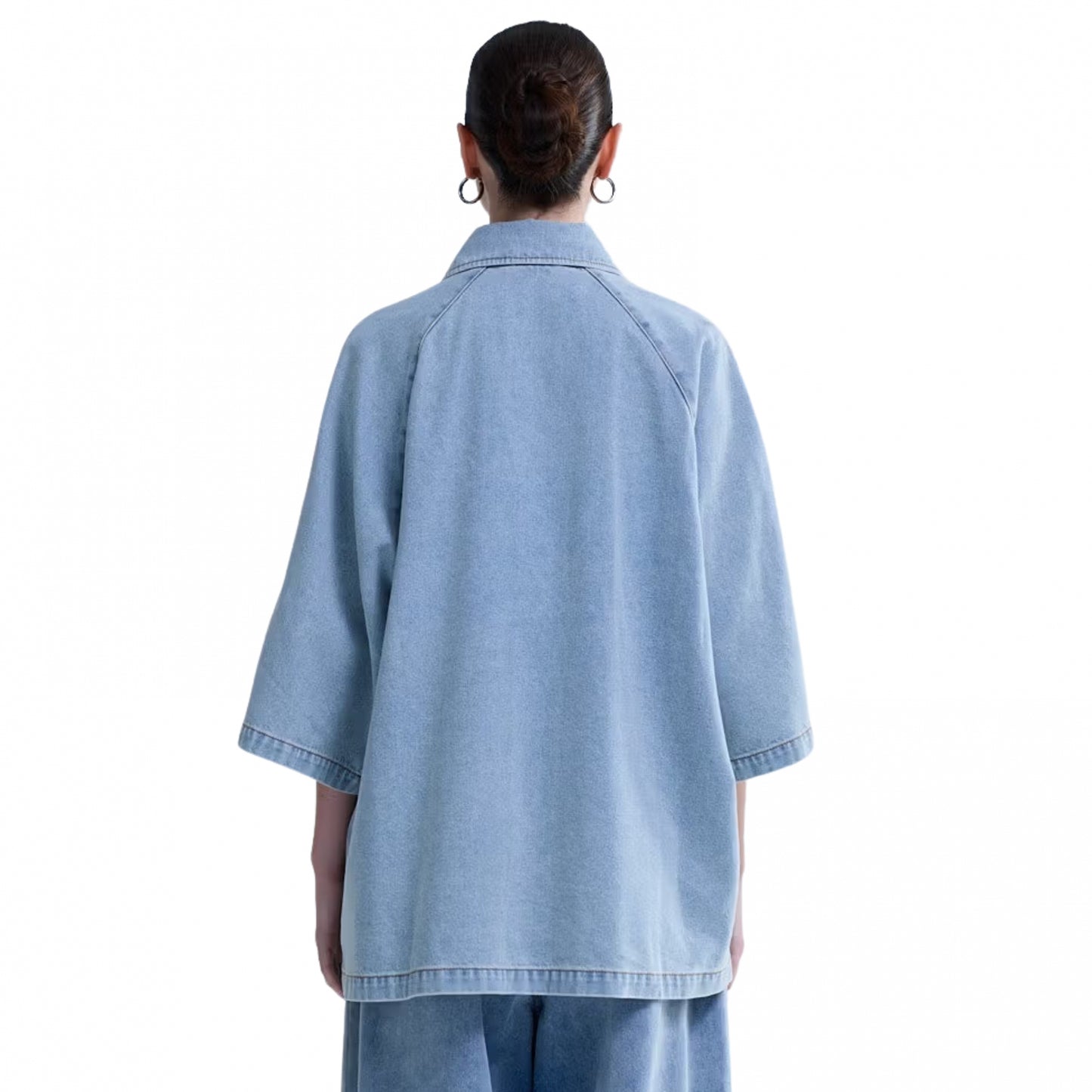 Camicia NASA Lyocell Short Sleeves BLU