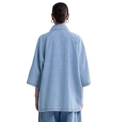 Camicia NASA Lyocell Short Sleeves BLU