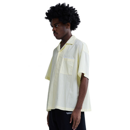 Camicia NASA WIJK Shirt Short Sleeves GIALLO