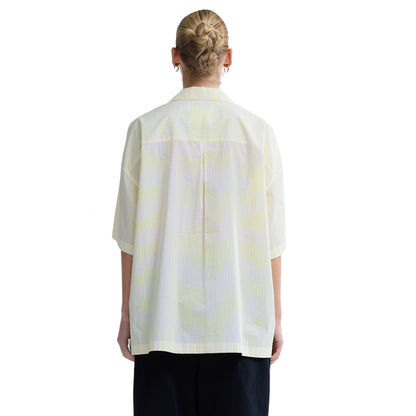 Camicia NASA WIJK Shirt Short Sleeves GIALLO