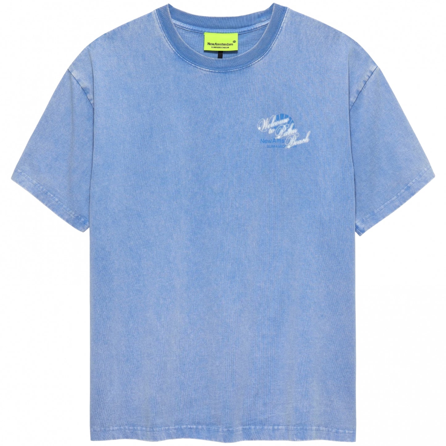 Maglietta NASA Welcome To Palm Beach Tee BLU