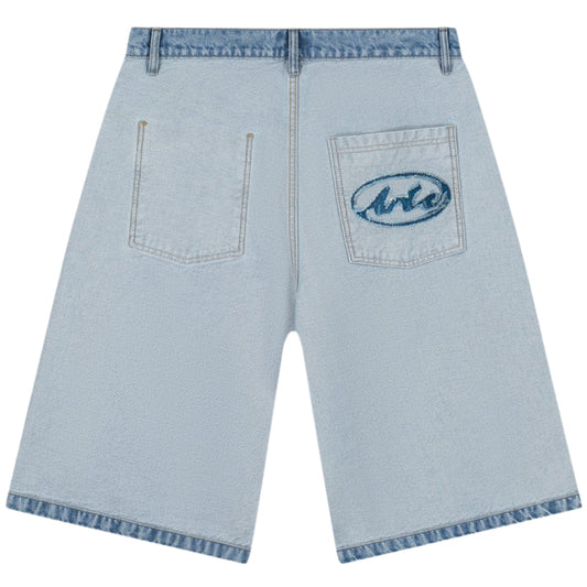Panalocino Arte Denim Inside-Out Shorts DENIM