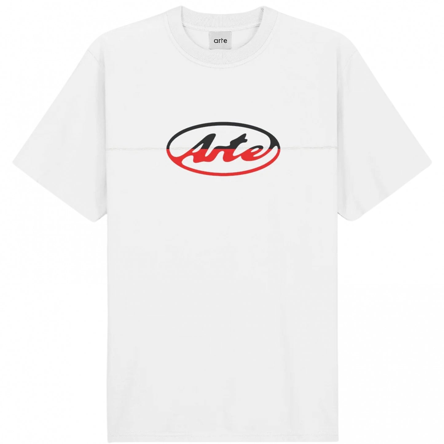 Maglietta Arte Circle Logo Cut Tee