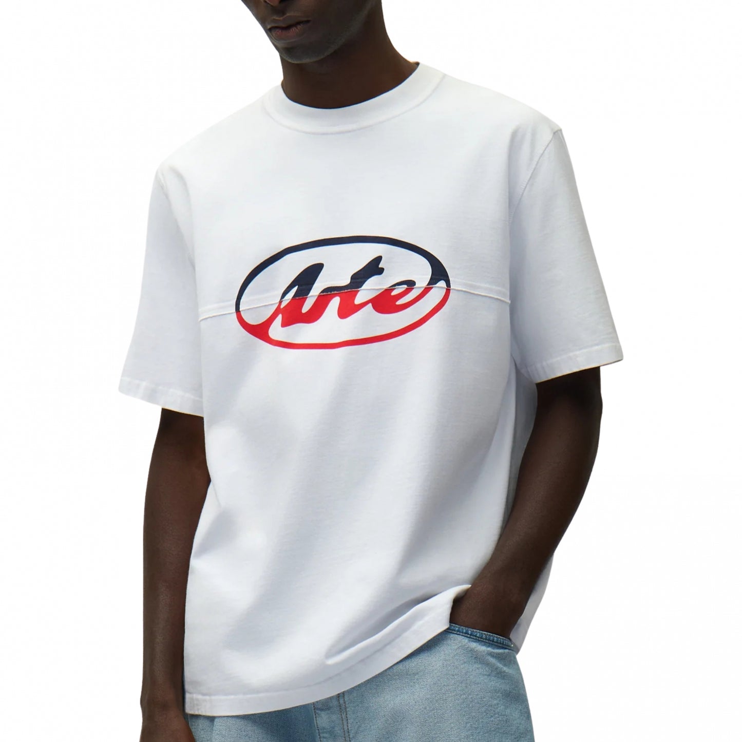 Maglietta Arte Circle Logo Cut Tee