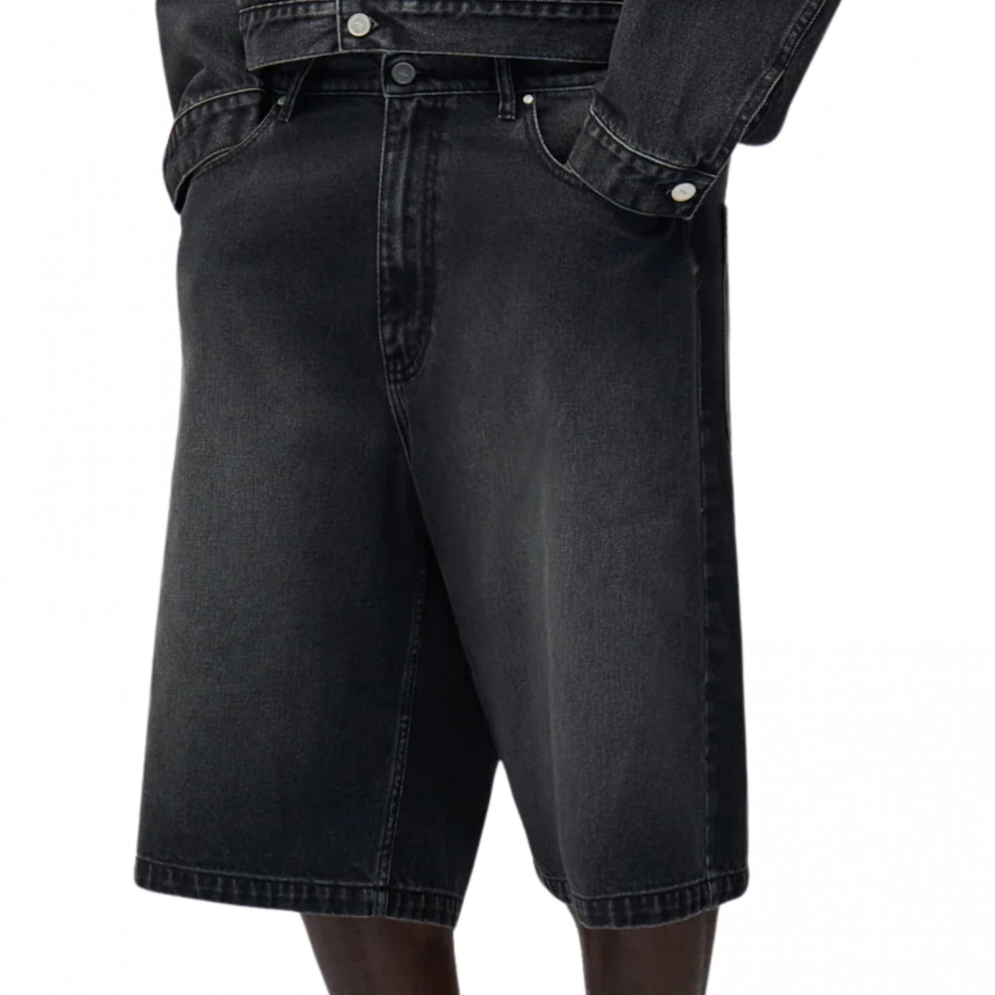 Pantaloncino Arte Round Pocket Denim Short