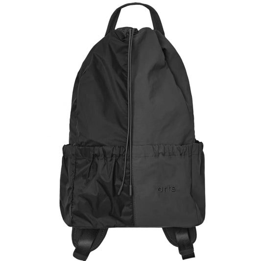 Zaino Arte Drawstring Nylon Backpack NERO