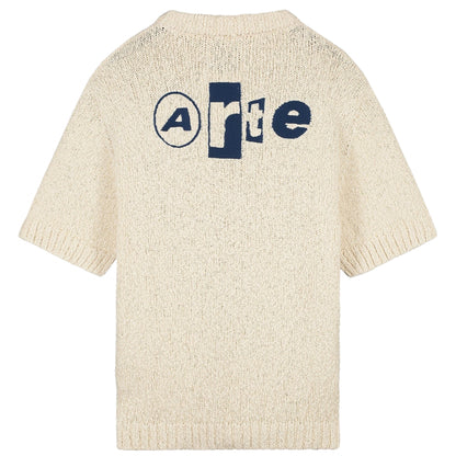 Maglietta Arte Back Graphic Knit Tee