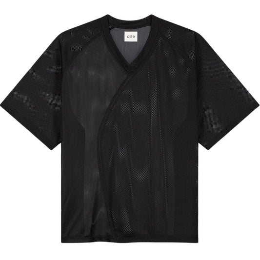 Maglietta Arte Multi Mesh Tee NERO