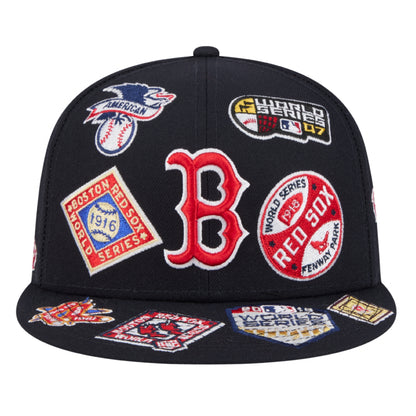 Cappello New Era 59Fifty All Over 28040 BOSRED