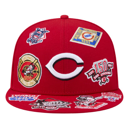Cappello New Era 59Fifty All Over 28040 CINRED
