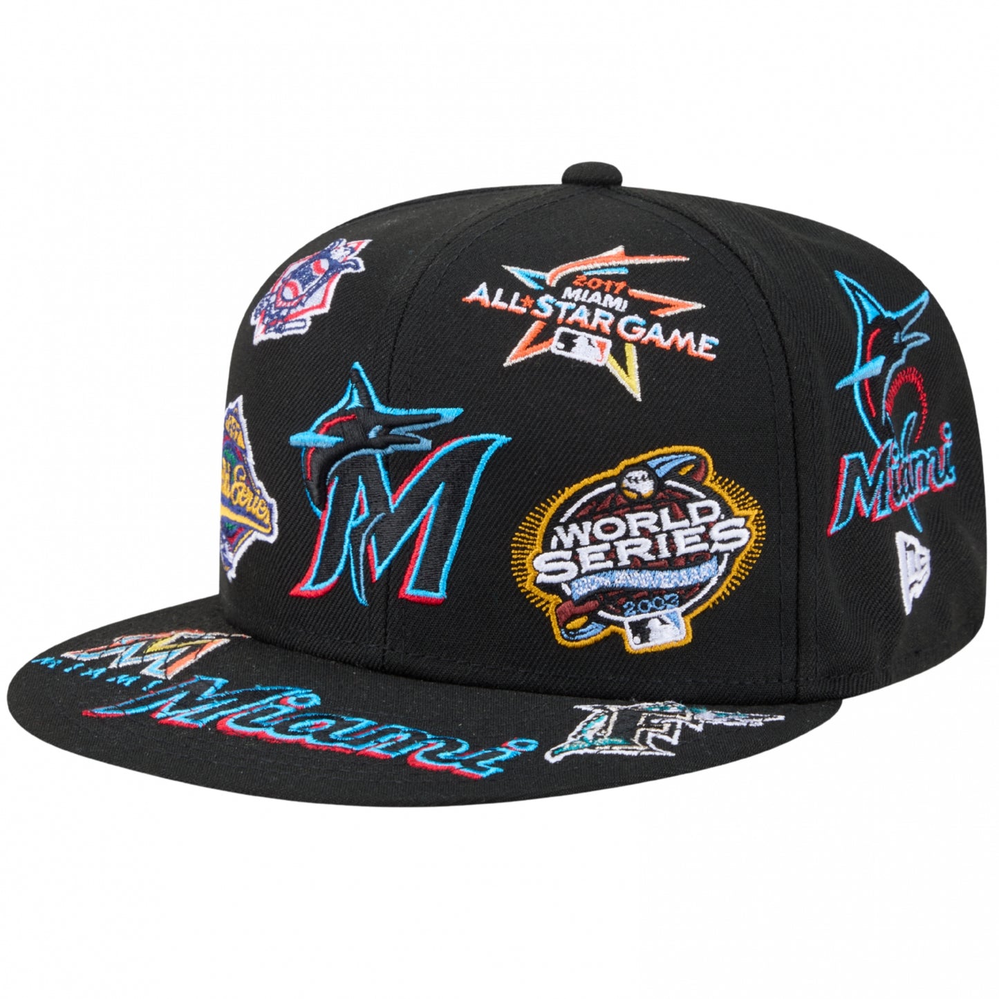 Cappello New Era 59Fifty All Over 28040 MIAMAR