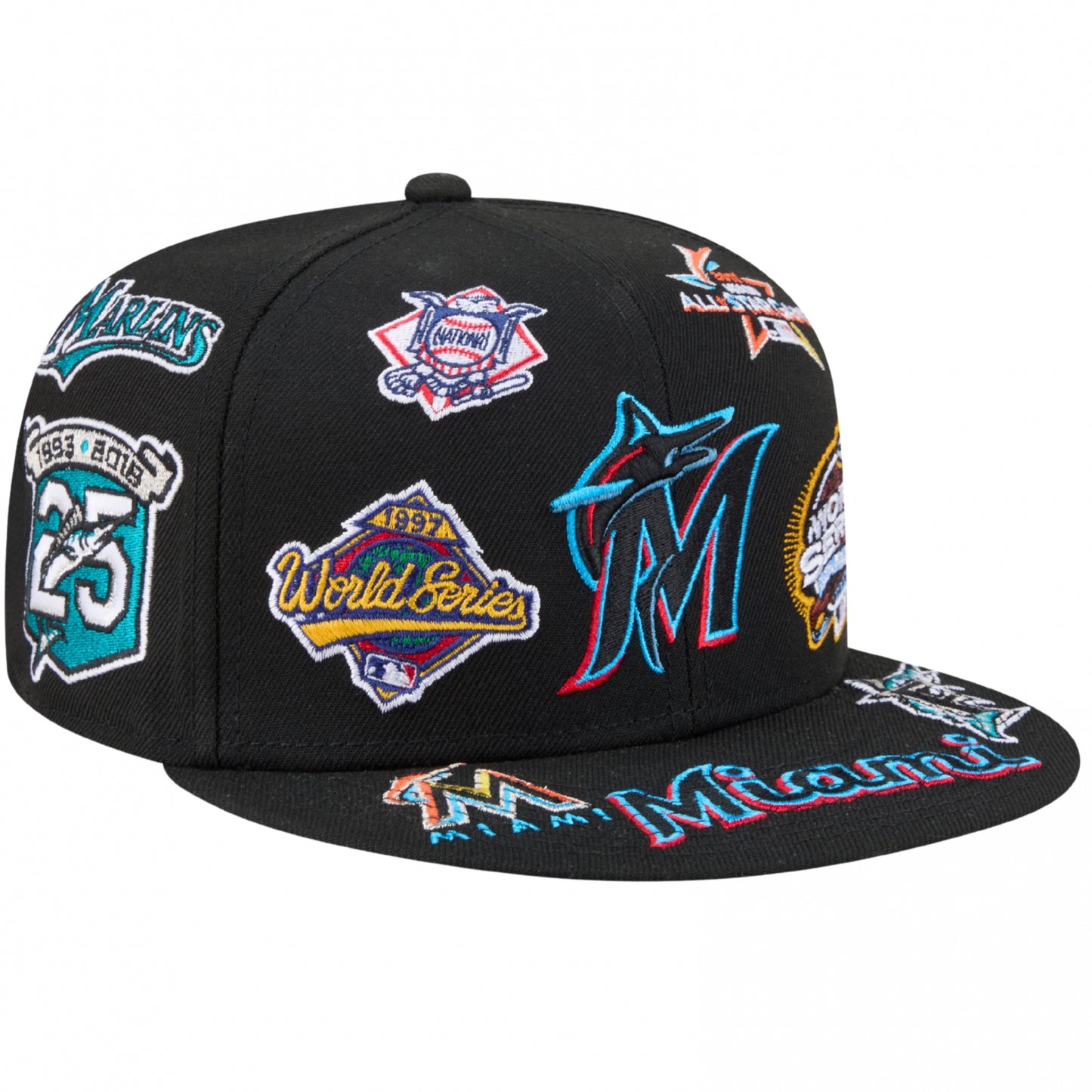 Cappello New Era 59Fifty All Over 28040 MIAMAR