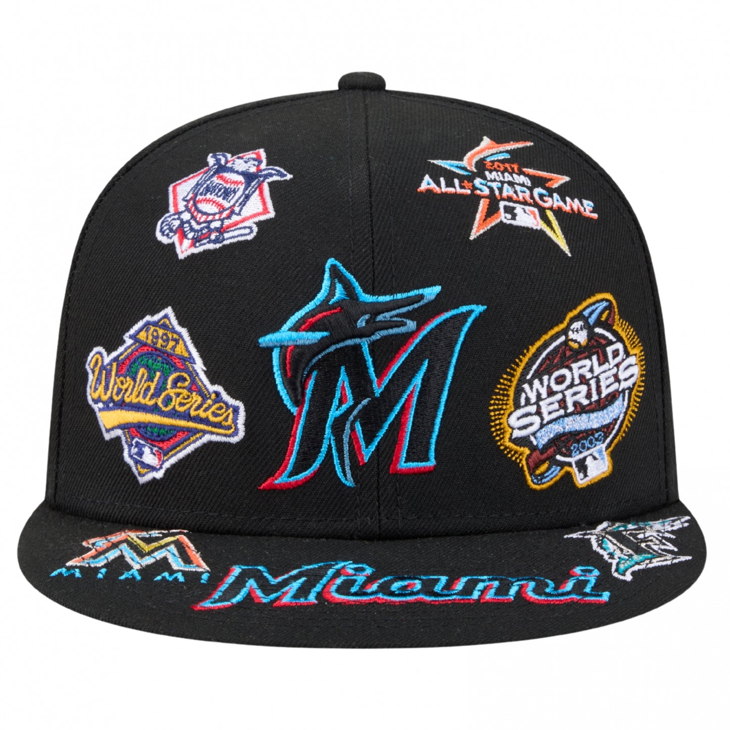 Cappello New Era 59Fifty All Over 28040 MIAMAR