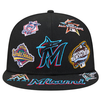 Cappello New Era 59Fifty All Over 28040 MIAMAR