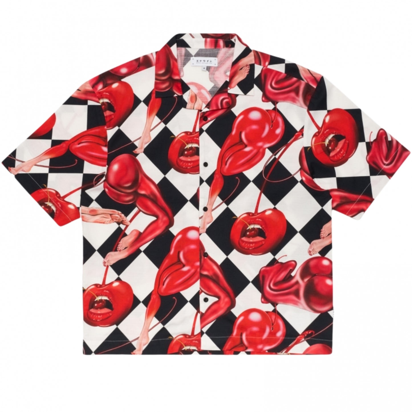 Camicia Edwin Miki Kim Cherry Shirt SS