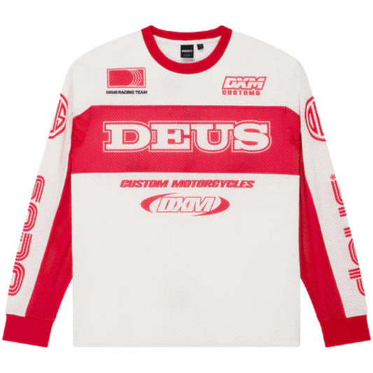 Felpa Deus Ex Machina Step Out Moto Jersey BEIGE