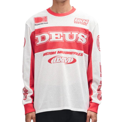 Felpa Deus Ex Machina Step Out Moto Jersey BEIGE