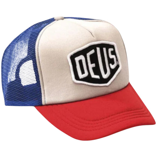 Cappello Deus Ex Machina Baylands Trucker ROSSO