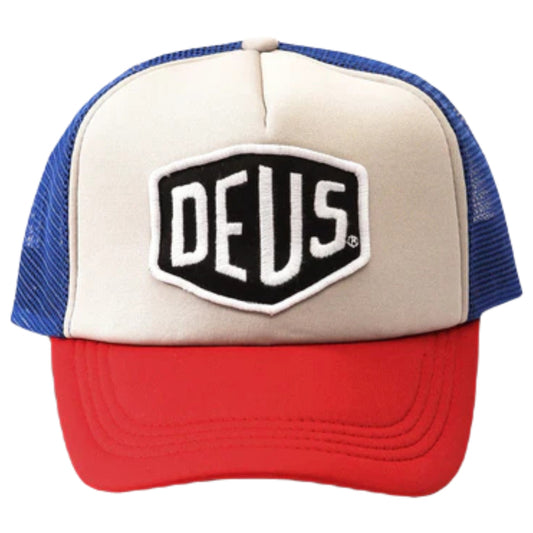 Cappello Deus Ex Machina Baylands Trucker ROSSO