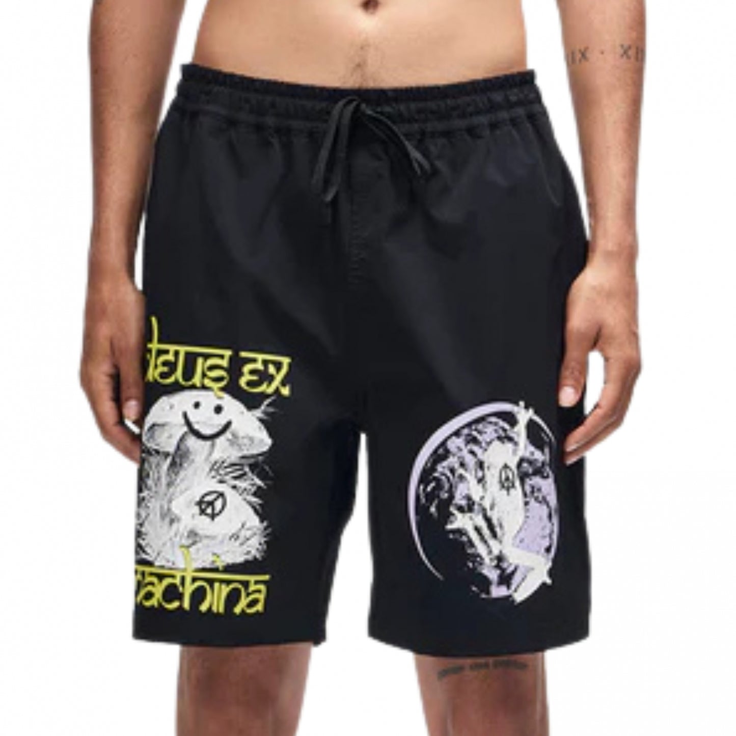 Pantaloncino Deus Ex Machina Filmgrab Swim Short NERO