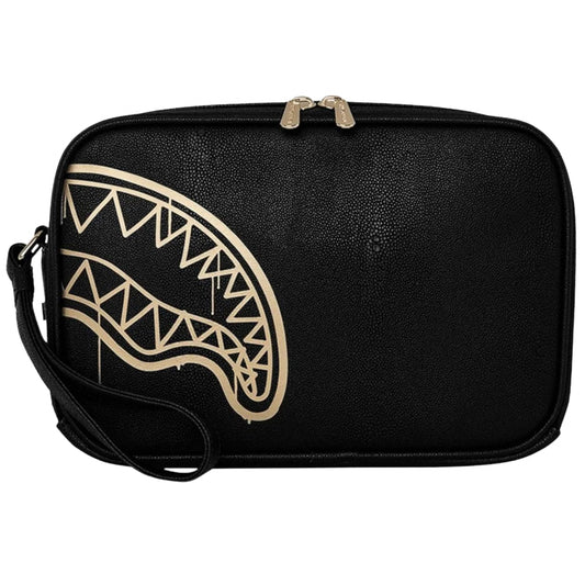 Marsupio Sprayground That Gold Drap Toiletry Brick UNICO