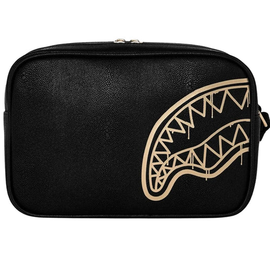 Marsupio Sprayground That Gold Drap Toiletry Brick UNICO