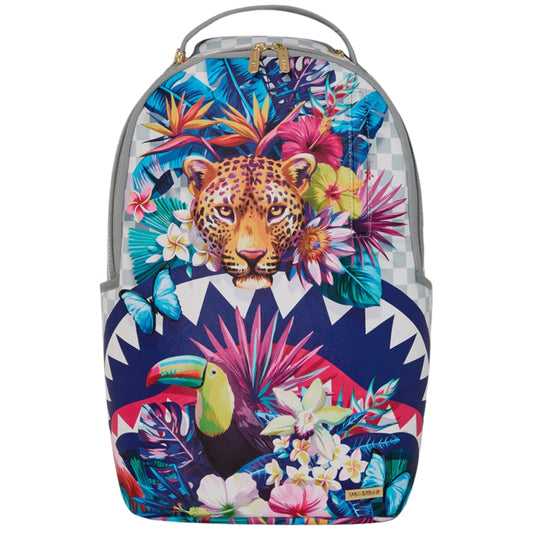Zaino Sprayground Flowering Jungle Shark Backpack UNICO