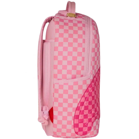 Zaino Sprayground Pink Shark In Paris Patch Backpa UNICO
